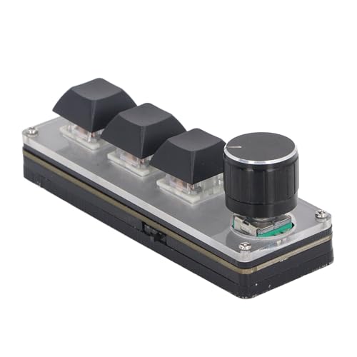 Cuifati Mini-OSU-Tastatur mit 3 Tasten und Knopf, Hot-Swap-fähige, Vollständig Programmierbare Makrotastatur, Kabelgebundener 2,4-G-Wireless-Dual-Modus, Individuelle Anpassung Cuifati Mini-OSU-Tastatur mit 3 Tasten und Knopf, Hot-Swap-fähige, Vollständig Programmierbare Makrotastatur, Kabelgebundener 2,4-G-Wireless-Dual-Modus, Individuelle Anpassung von Cuifati