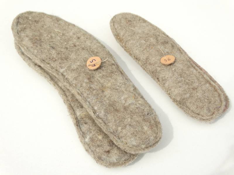 Sohlen Aus Naturwolle Sohlen Aus Naturwolle von CuirFilEtCouleur