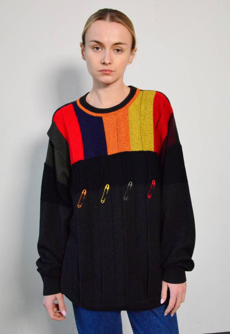 Carlo Colucci Vintage Pullover 90Er Jahre von CukierPuderSC