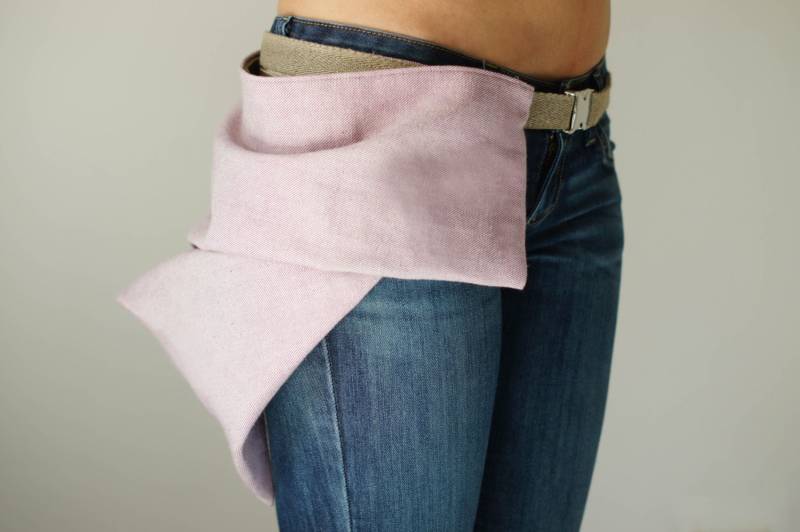 Cul De Paris/Eine Hüfttasche, Die Dir Freiheit Schenkt Purple Denim & Caramel Mehr Infos Unter Www.culdeparis.eu von CulDeParis