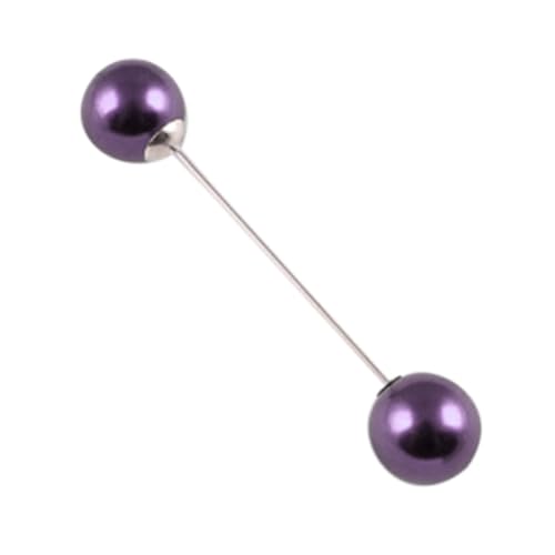 Culer Temperament Doppel-Perlen-Broschen-Sicherheitsnadel-Pullover Schal Clip Broschen Damen Perlen-Kragen-Pins Culer Temperament Doppel-Perlen-Broschen-Sicherheitsnadel-Pullover Schal Clip Broschen Damen Perlen-Kragen-Pins von CULER