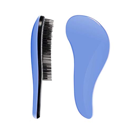 Entwirren Haar-Bürste-Frauen Tangle Freie Bürste Für Alle Haartypen No Pain Detangler Für Kinder (Blau) von Culer