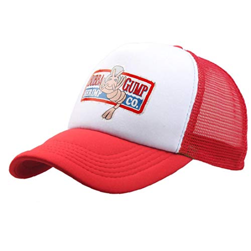 Unisex Sommer Hysteresen-Hut Forest Gump Shrimp-Hut Kult Baseball Trucker Cap Cosplay von Culer