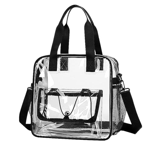 Culinavog Transparente Umhängetasche, wasserdichte Kosmetik Aufbewahrungstasche, Flugzeug PVC Kosmetiktasche, Reise Make-Up Organizer Tasche für Arbeit Sportspiele Das Fitnessstudio und Konzerte von Culinavog