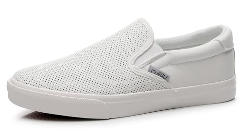 Cull4U Atmungsaktive Schlupfschuhe für Damen, Weiss/opulenter Garten, 39.5 EU von Cull4U