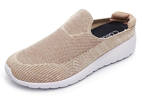 Cull4U Damen Easy 2 Walk Knit Slipper Pantoletten Schuh, Beige gepolstert, 38.5 EU von Cull4U