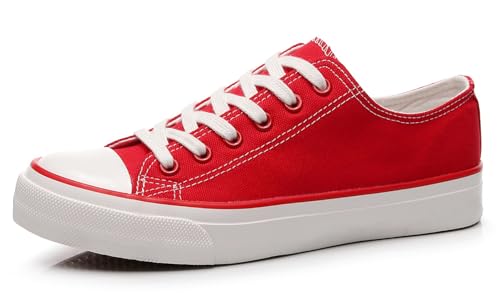 Cull4U Old Times Damen-Sneaker, knöchelfrei, Rot/Ausflug, einfarbig (Getaway Solids), 37 EU von Cull4U