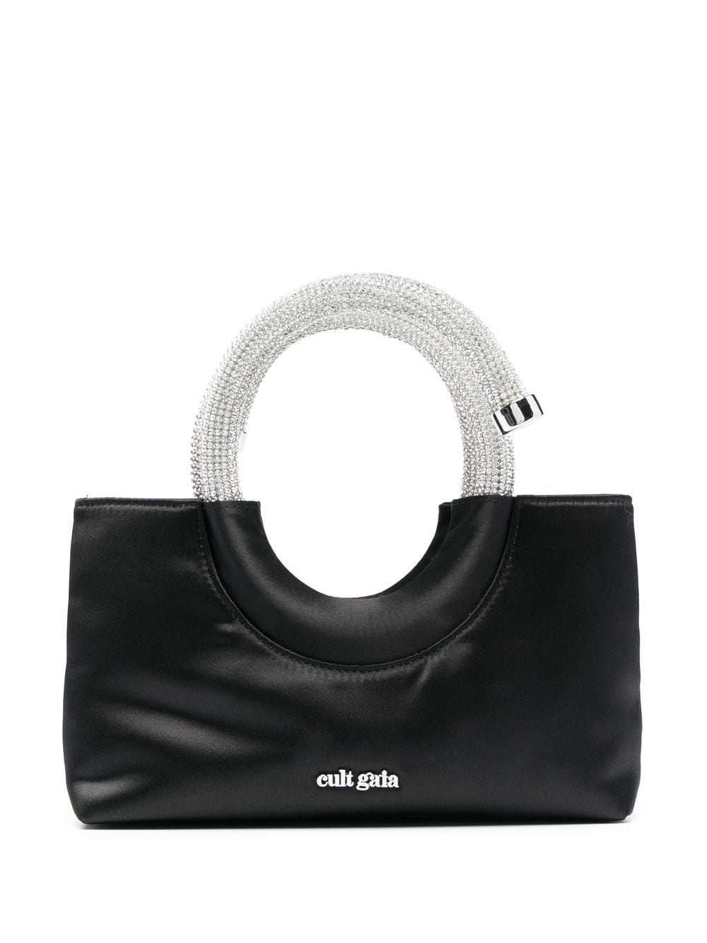 Cult Gaia Nika Tasche mit Kristallen - Schwarz von Cult Gaia