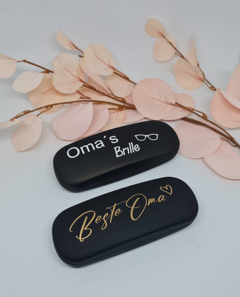 Brillenetui Brillentasche Personalisiert Mit Spruch von CultForDogsCreative