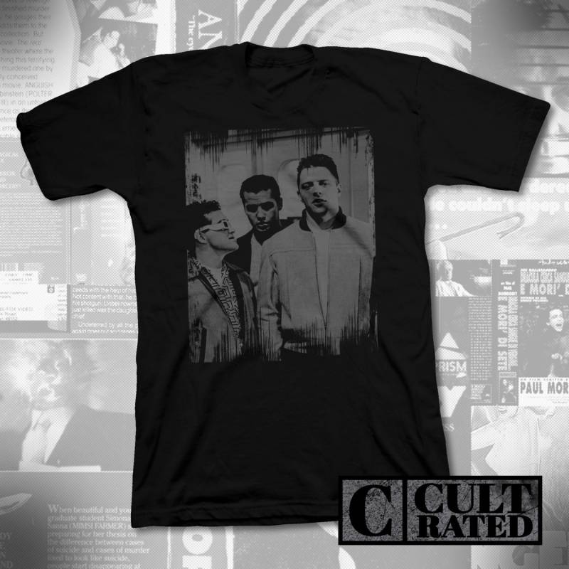 Back To The Future - Biff Schwarzes T-Shirt Mit Grauem Druck von CultRated