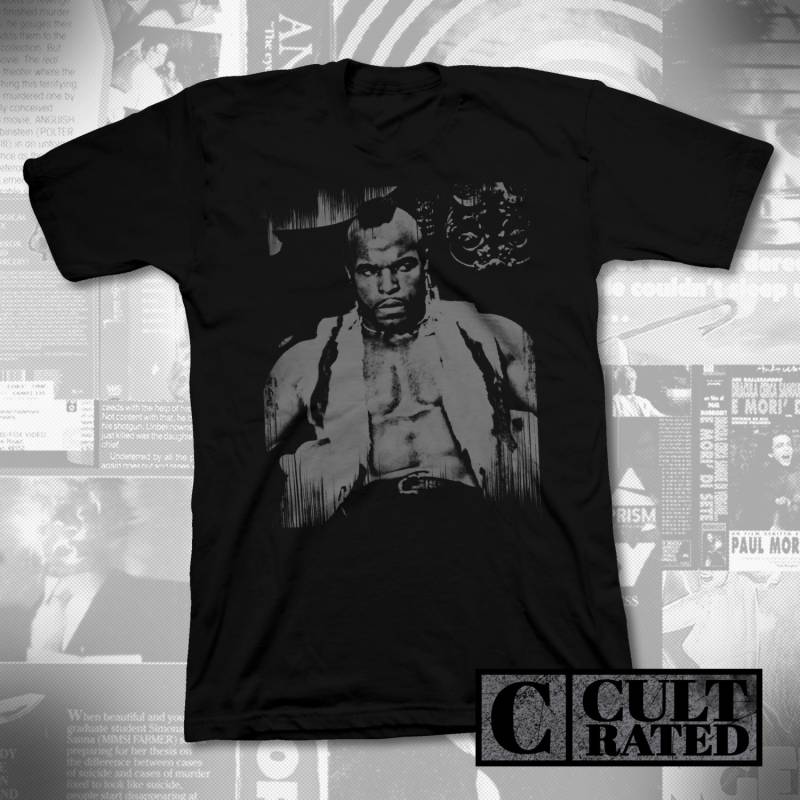 Mr T - Clubber Lang Schwarzes T-Shirt Rocky von CultRated