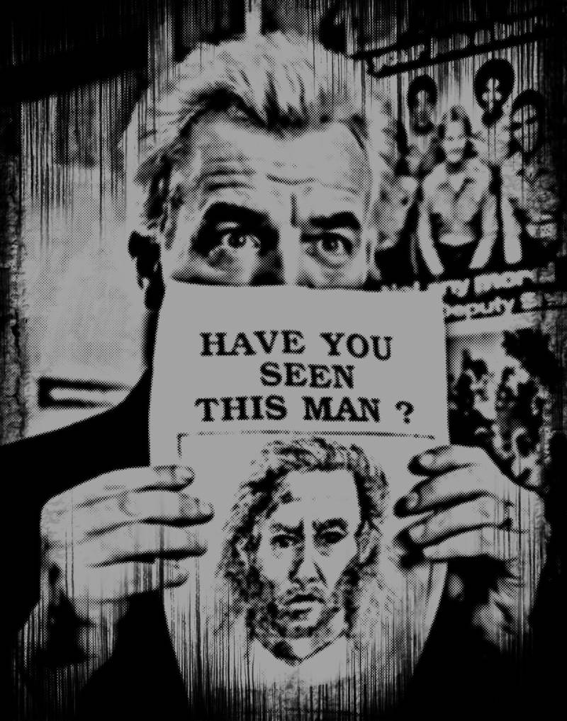 Twin Peaks T-Shirt Leland Palmer "Have You Seen This Man?' Handbedrucktes T-Shirt von CultRated