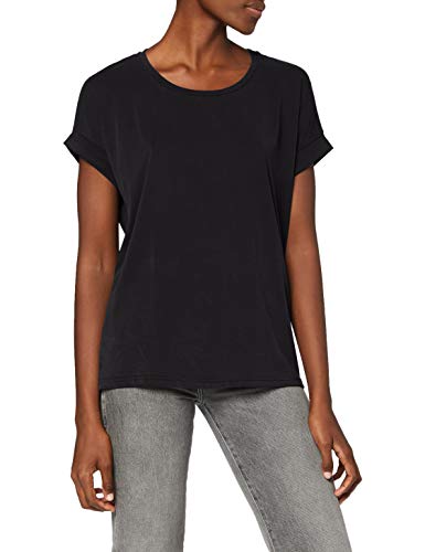 Culture Damen Kajsa T-Shirt, Schwarz (Black Wash 5100199), (Herstellergröße: Large) von Culture