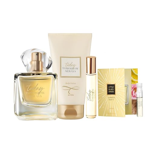 AVON Parfum Set für Sie – TTA TODAY Körperlotion 125 ml, Eau de Parfum 50 ml, Taschenspray 10 ml, Geschenkset von CULTZEN