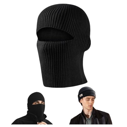 Cumnvulnt Sturmhaube Winddicht Warm Gesichtshaube, Atmungsaktiv Balaclava, Winddichte Skimaske Sturmmaske, Multifunktional Vollgesichtsmaske für Radfahren, Skifahren, Outdoorsports von Cumnvulnt