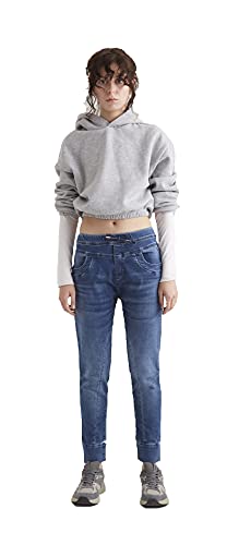 Cup Of Joe Damen Jogg-Pant Mila Blue Denim (XS, x_s) von Cup Of Joe