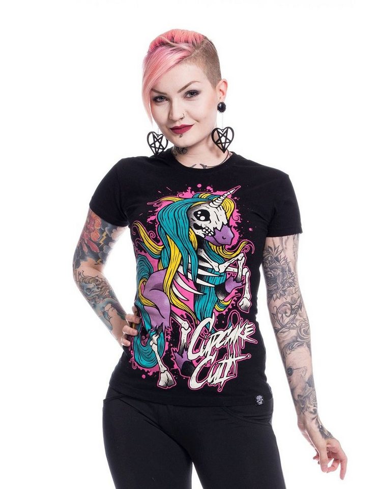 Cupcake Cult T-Shirt Internal Unicorn Cute Anime von Cupcake Cult