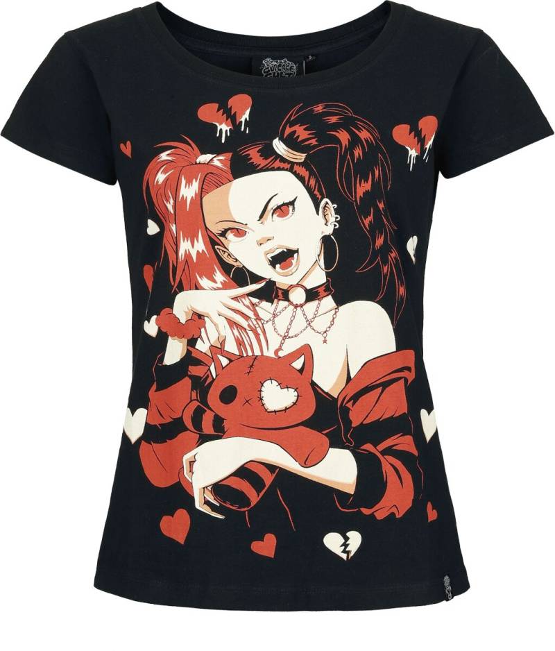 Cupcake Cult T-Shirt - Voodoo Vamp T Shirt - XS bis 3XL - für Damen - Größe XXL - schwarz Cupcake Cult T-Shirt - Voodoo Vamp T Shirt - XS bis 3XL - für Damen - Größe XXL - schwarz von Cupcake Cult