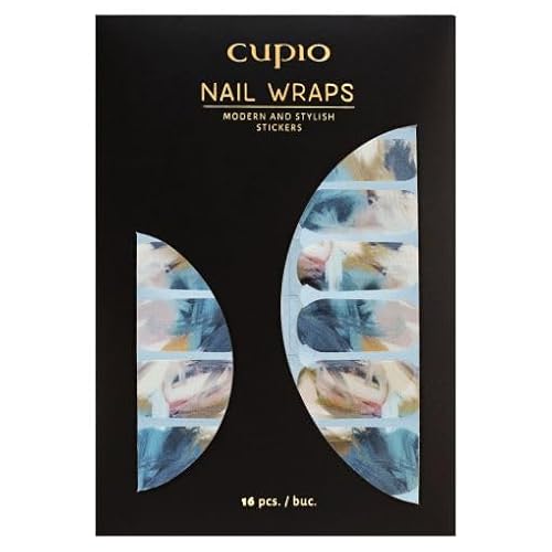 Cupio Nagel Sticker Nail Wrap –Splash Euphoria von Cupio