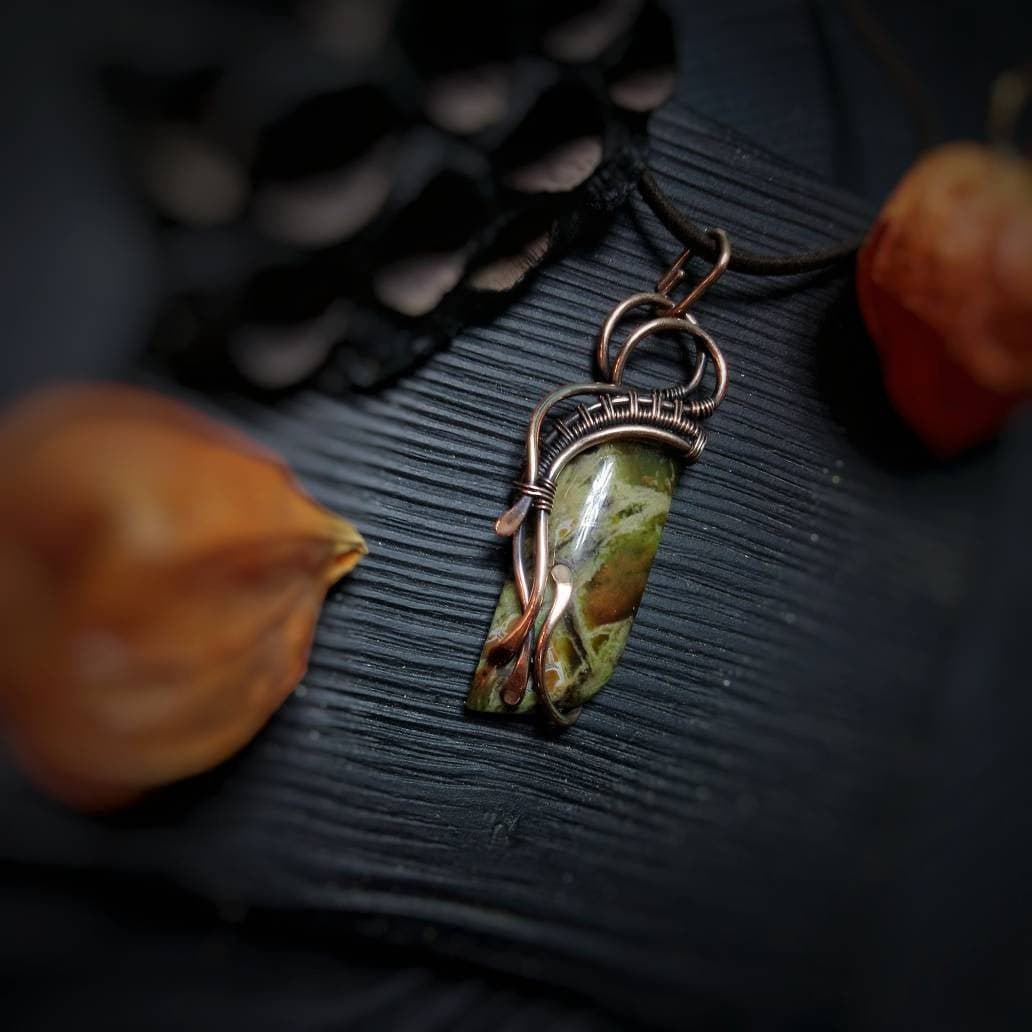 Herren Boho Geschenk Einfache Achat Halskette Draht Gewickelt Schmuck Unisex Kupfer Anhänger Mit Chine Frau Geburtstagsgeschenke Grün Onyx Edelstein Herren Boho Geschenk Einfache Achat Halskette Draht Gewickelt Schmuck Unisex Kupfer Anhänger Mit Chine Frau Geburtstagsgeschenke Grün Onyx Edelstein von CuprumJewelryArt