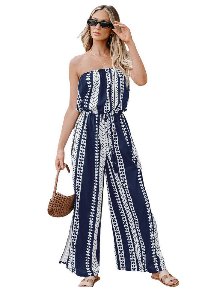 Cupshe Bandeauoverall Trägerlos Ärmellos A-Linie von Cupshe