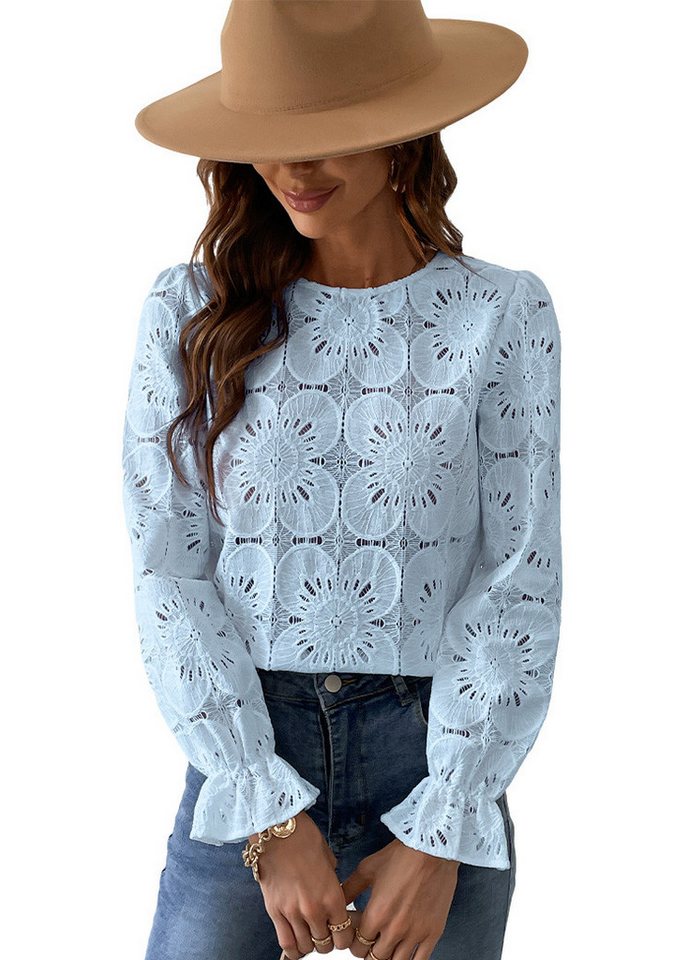 Cupshe Blusentop Romantisches Strick Top aus Spitze von Cupshe