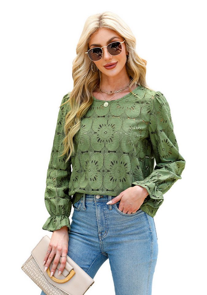 Cupshe Blusentop Romantisches Strick Top aus Spitze von Cupshe