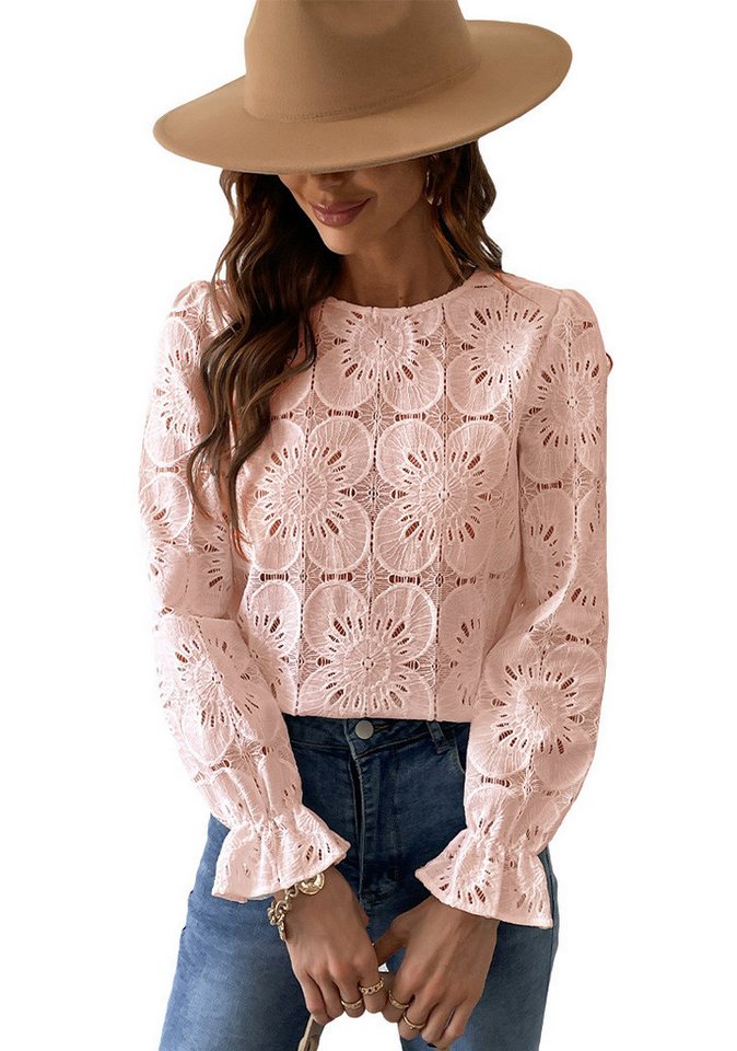 Cupshe Blusentop Romantisches Strick Top aus Spitze von Cupshe