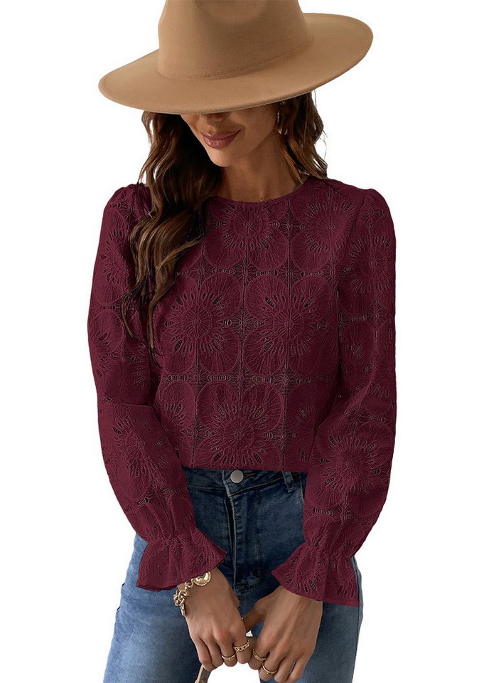 Cupshe Blusentop Romantisches Strick Top aus Spitze von Cupshe