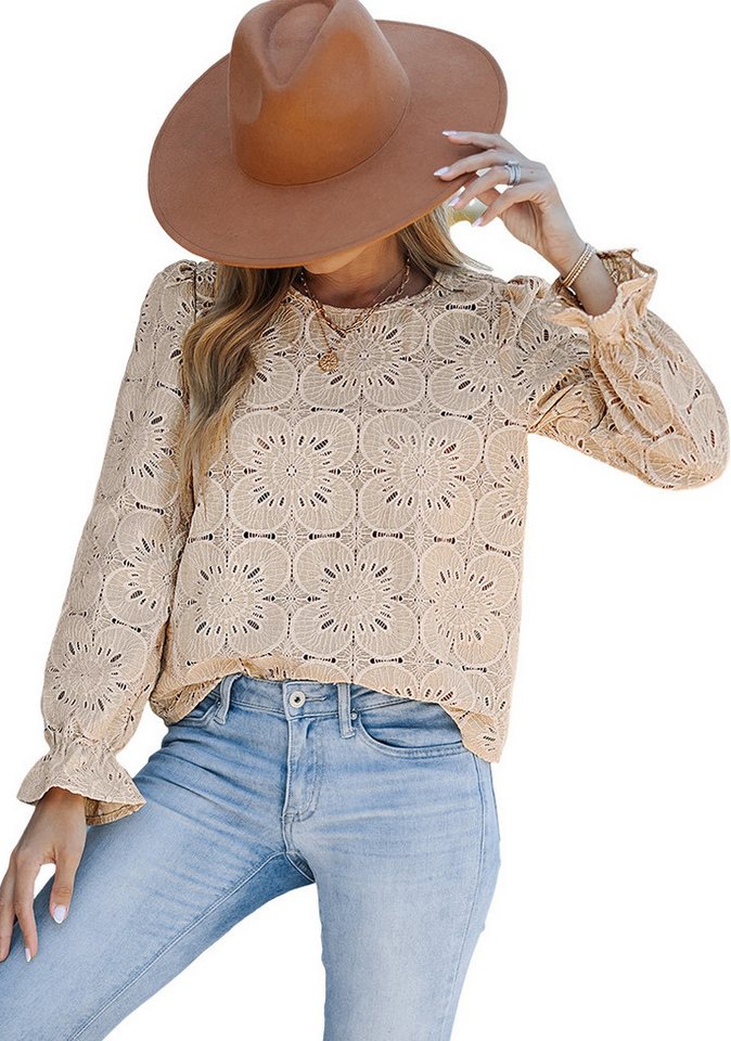 Cupshe Blusentop Romantisches Strick Top aus Spitze von Cupshe
