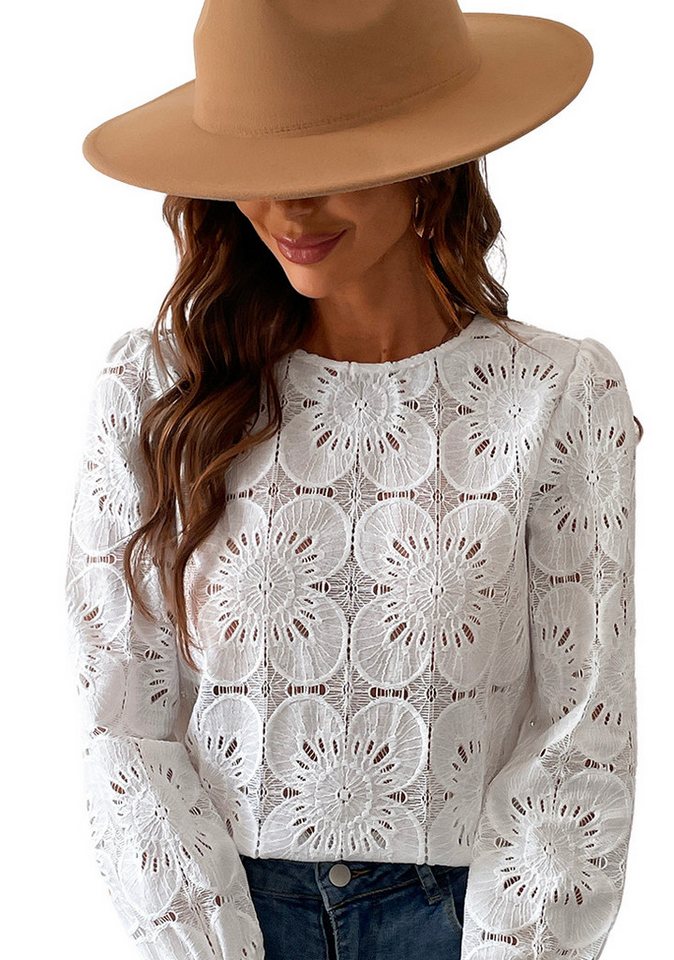Cupshe Blusentop Romantisches Strick Top aus Spitze von Cupshe