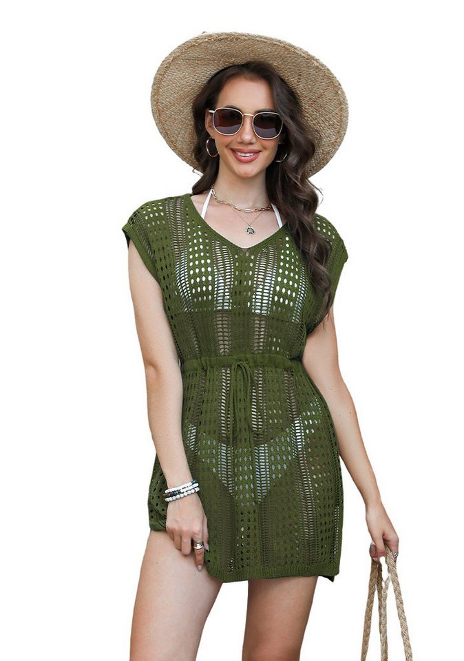 Cupshe Strandkleid Gewebter Minirock Sommer Strandbekleidung von Cupshe