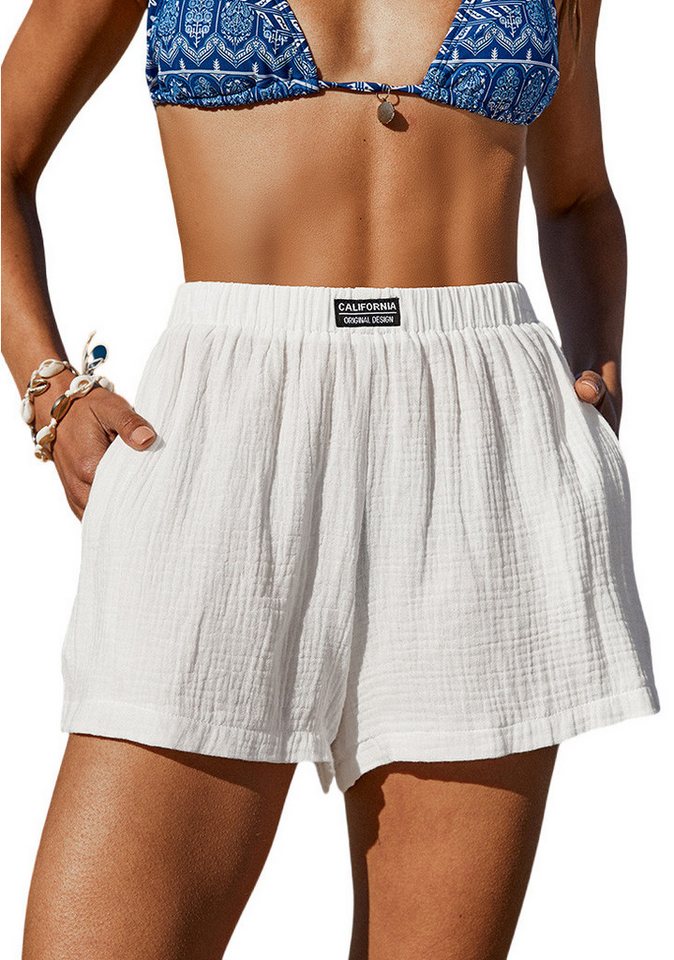 Cupshe Strandshorts Kurze Hose mit geradem Bein von Cupshe