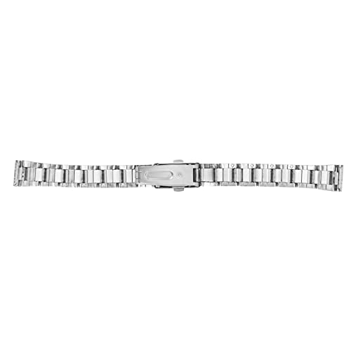 Cuque Edelstahl-Armband, Schnellverschluss, Rostfreies Metall-Uhrenarmband, Sicher für Frauen (20mm) von Cuque