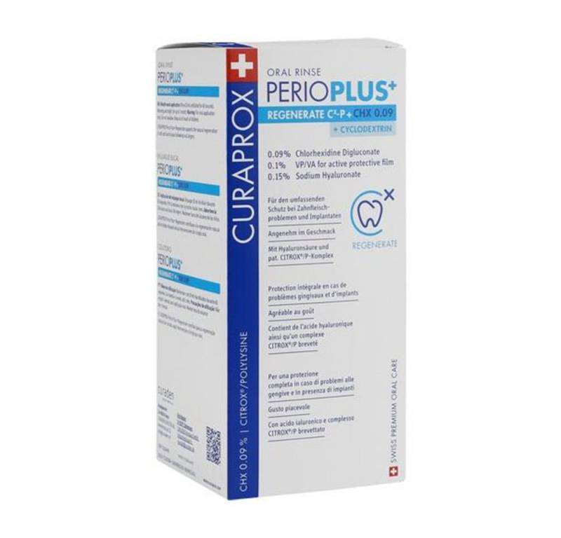 Curaden Germany GmbH Mundspülung CURAPROX perio Plus+ Regenerate Mundspül.CHX 0,09%, 200 ml Curaden Germany GmbH Mundspülung CURAPROX perio Plus+ Regenerate Mundspül.CHX 0,09%, 200 ml von Curaden Germany GmbH