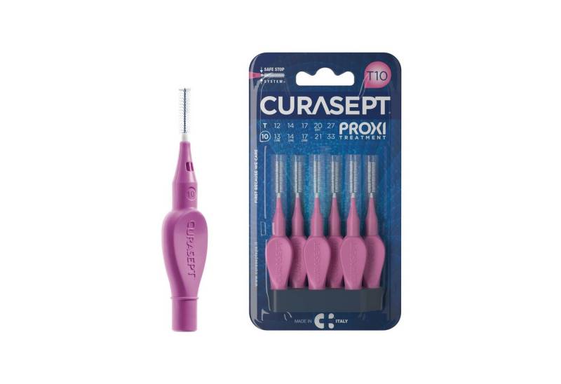 Curasept Interdentalbürsten Curasept Proxi Interdentalbürsten T10 - 6 Stück Fuchsia 1,0 mm von Curasept