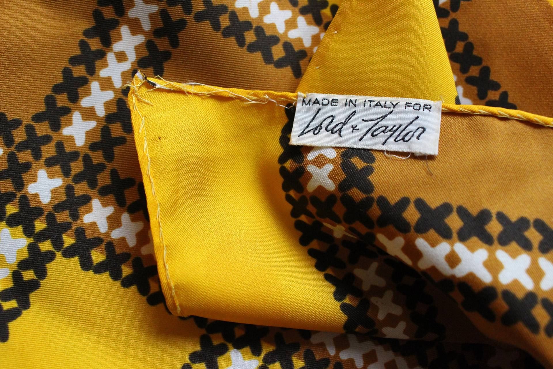 Lord Und Taylor Oblong Scarf - Mod, Vintage, 1960Er Jahre Stil, Abstrakte Schal Lord Und Taylor Oblong Scarf - Mod, Vintage, 1960Er Jahre Stil, Abstrakte Schal von CuratedTrimmings