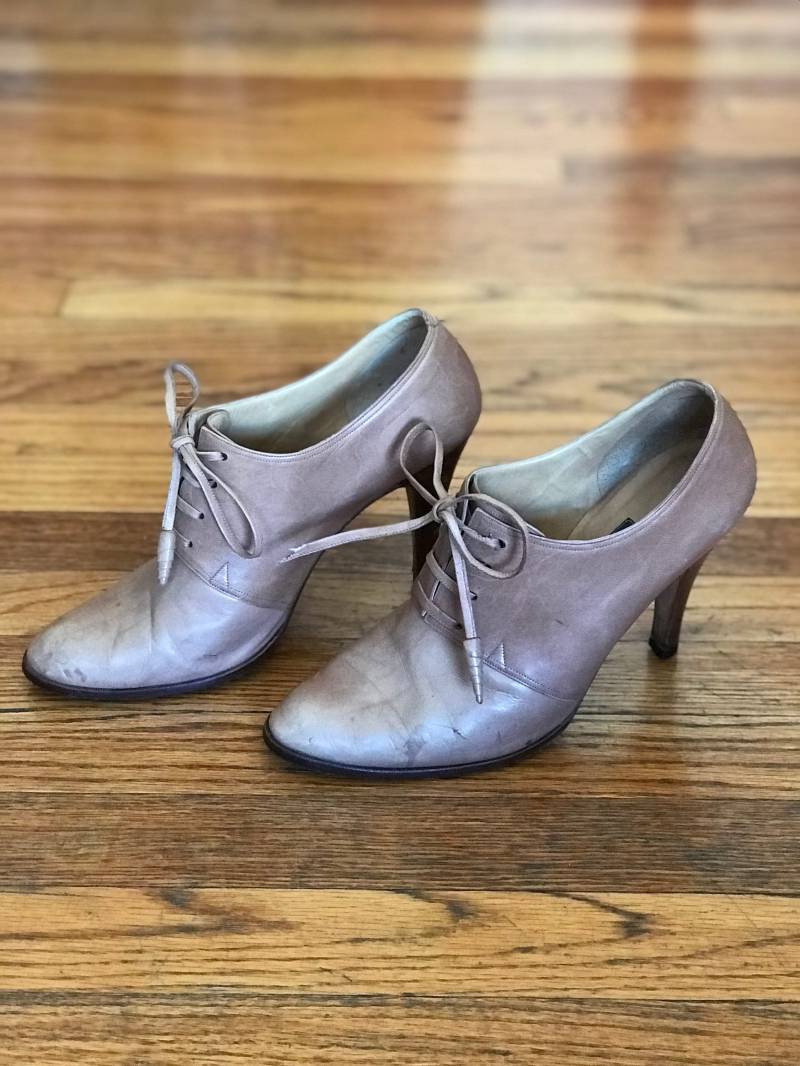 Jahrgang Andrea Pfister Loafers/Brogues Mit Fersen 7 von CuratorialDept