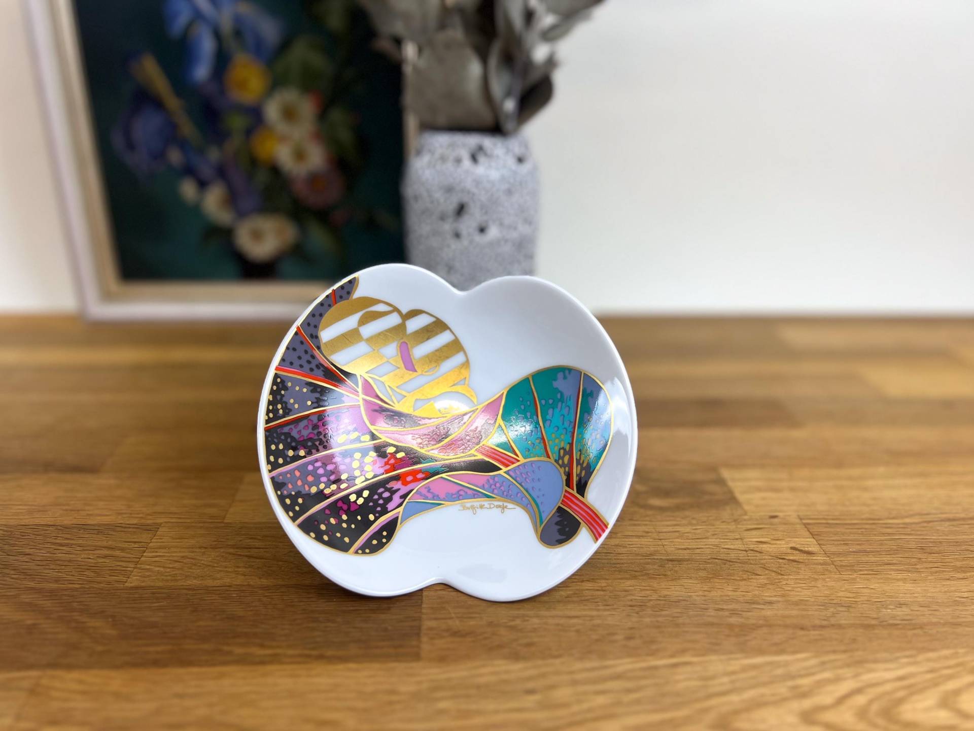 Rosenthal Porzellan Schale Von Brigitte Doege - 80Er 90Er Grafik Und Design Patterns Memphis Rosenthal Porzellan Schale Von Brigitte Doege - 80Er 90Er Grafik Und Design Patterns Memphis von CurialVintage