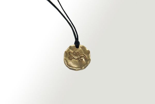 Curió Dobrão Curió Messing Halsband Ø25 verschiedene Designs (Necklace) von Curió Dobrão