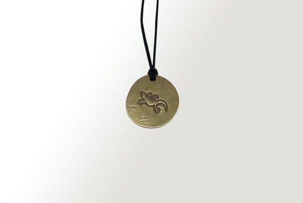 Curió Dobrão Curió Messing Halsband Ø32 verschiedene Designs (Necklace) von Curió Dobrão