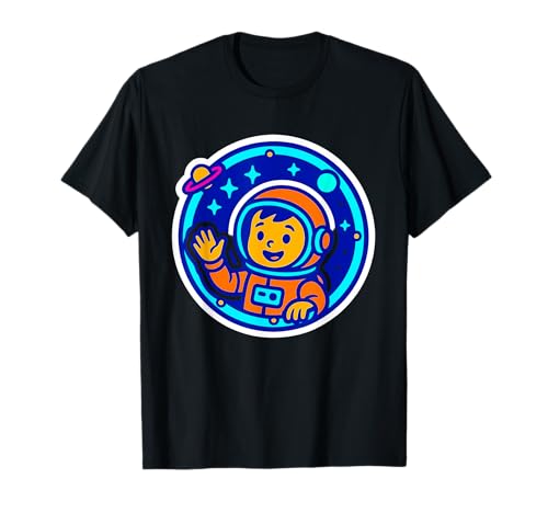 Mango Cosmic Window Astronaut für Kinder Kinder Jugend Tweens T-Shirt Mango Cosmic Window Astronaut für Kinder Kinder Jugend Tweens T-Shirt von Curiosity Kids Lab for Children Parents Museums jr