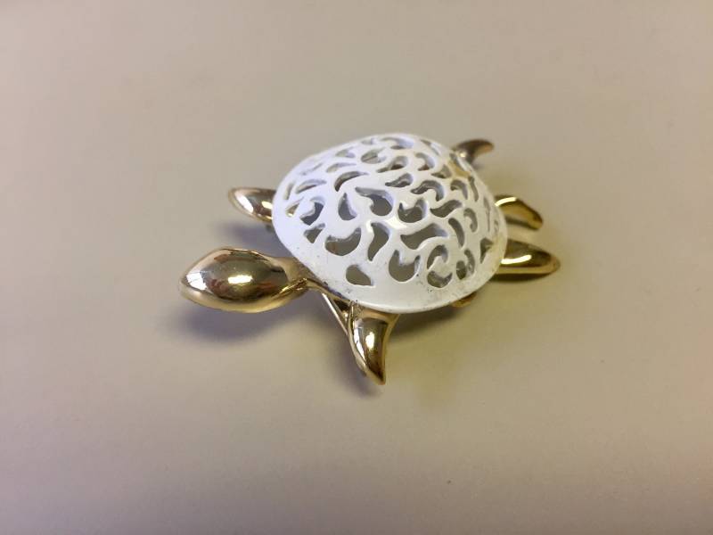 Jahrgang Schildkröte Pin von CuriosityGems