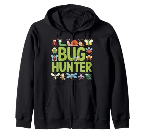 Insektenfänger Insektenliebhaber Entomologe Biologe Jungen Mädchen Kapuzenjacke Insektenfänger Insektenliebhaber Entomologe Biologe Jungen Mädchen Kapuzenjacke von Curious Critter Bug lover graphic Tee