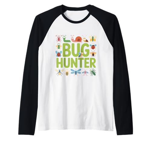 Insektenfänger Insektenliebhaber Entomologe Biologe Jungen Mädchen Raglan Insektenfänger Insektenliebhaber Entomologe Biologe Jungen Mädchen Raglan von Curious Critter Bug lover graphic Tee