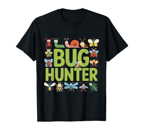 Insektenfänger Insektenliebhaber Entomologe Biologe Jungen Mädchen T-Shirt Insektenfänger Insektenliebhaber Entomologe Biologe Jungen Mädchen T-Shirt von Curious Critter Bug lover graphic Tee