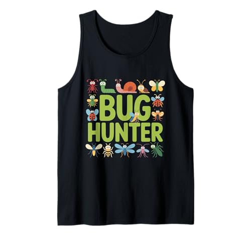 Insektenfänger Insektenliebhaber Entomologe Biologe Jungen Mädchen Tank Top Insektenfänger Insektenliebhaber Entomologe Biologe Jungen Mädchen Tank Top von Curious Critter Bug lover graphic Tee