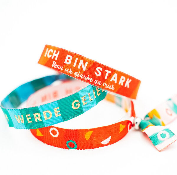 Curious Stories Armband für Kinder mit positiven Affirmationen von Curious Stories