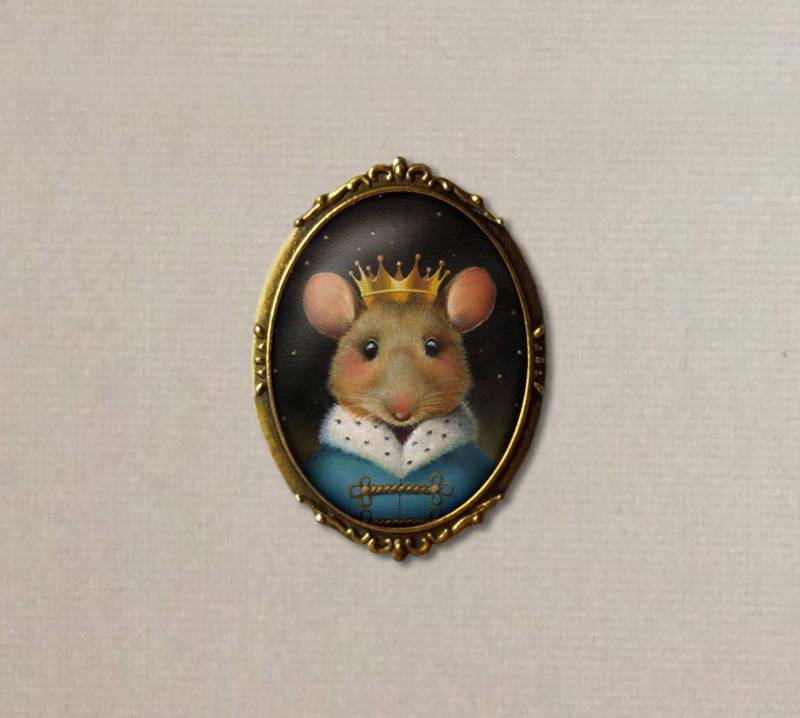 Weihnachten Mausekönig Nussknacker Ballett Brosche Von Originaler Zeichnung - Maus Weihnachtsgeschenk Weihnachten Mausekönig Nussknacker Ballett Brosche Von Originaler Zeichnung - Maus Weihnachtsgeschenk von CuriousPortraits