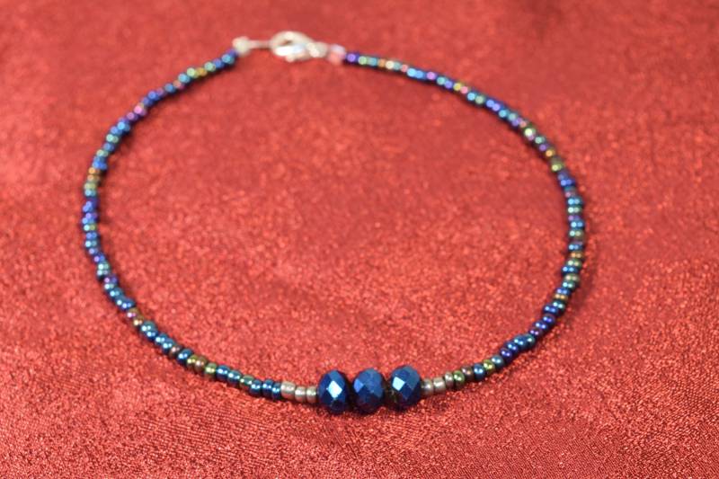 Multichrome Perlen Armband von CuriouslyCraftedArt